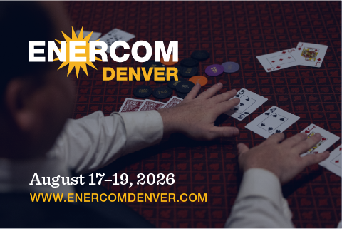 EnerCom Denver Premier Networking Events for the 31st Annual Energy Investment Conference, Monday Charity Golf Tournament, Monday VIP Welcome Mixer, and Tuesday Casino Night August 17–19, 2026, in Denver, Colorado