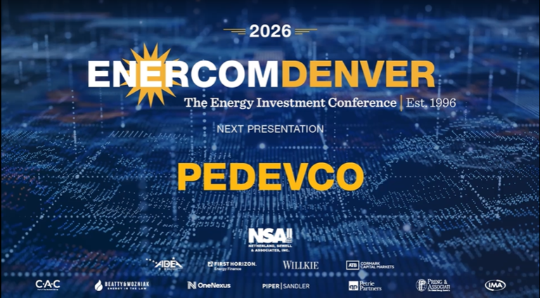 Exclusive: PEDEVCO at EnerCom Denver – The Energy Investment Conference 2026