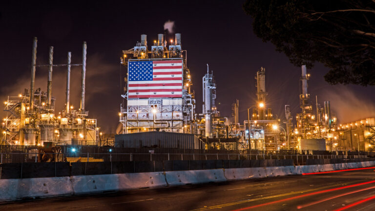 How did America get from closing refineries to invoking the Defense Production Act to build refining capacity?