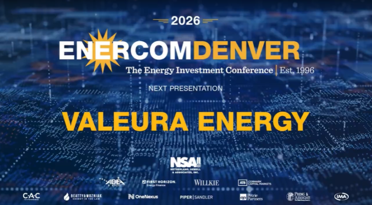 Exclusive: Valeura Energy at EnerCom Denver – The Energy Investment Conference 2026